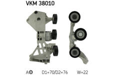 Napínák, žebrovaný klínový řemen SKF VKM 38010