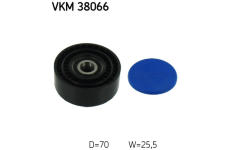 Vratná/vodicí kladka, klínový žebrový řemen SKF VKM 38066