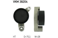Napínák, žebrovaný klínový řemen SKF VKM 38204