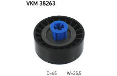 Vratná/vodicí kladka, klínový žebrový řemen SKF VKM 38263