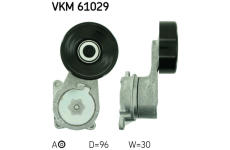 Napínák, žebrovaný klínový řemen SKF VKM 61029
