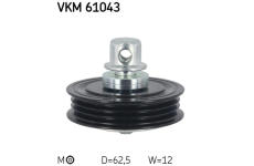 Napínák, žebrovaný klínový řemen SKF VKM 61043