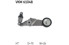 Napínák, žebrovaný klínový řemen SKF VKM 61048