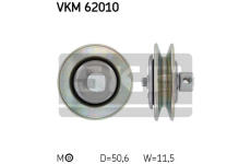 Napínací kladka, klínový řemen SKF VKM 62010
