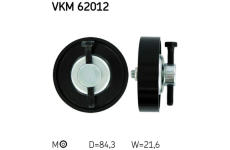 Napínací kladka, žebrovaný klínový řemen SKF VKM 62012
