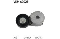 Napínací kladka, žebrovaný klínový řemen SKF VKM 62025
