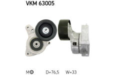 Napínák, žebrovaný klínový řemen SKF VKM 63005