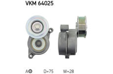 Napínák, žebrovaný klínový řemen SKF VKM 64025