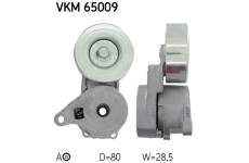 Napínák, žebrovaný klínový řemen SKF VKM 65009