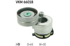 Napínák, žebrovaný klínový řemen SKF VKM 66018