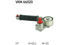 Napínák, žebrovaný klínový řemen SKF VKM 66020