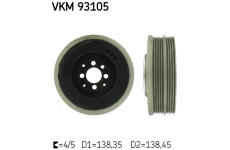 Řemenice, klikový hřídel SKF VKM 93105