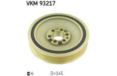 Řemenice, klikový hřídel SKF VKM 93217