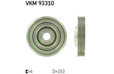 Řemenice, klikový hřídel SKF VKM 93310