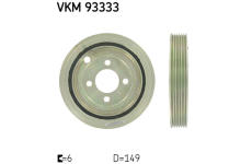 Řemenice, klikový hřídel SKF VKM 93333