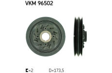 Řemenice, klikový hřídel SKF VKM 96502