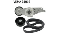 Ozubený klinový remeň - Sada SKF VKMA 31019