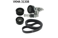 Ozubený klinový remeň - Sada SKF VKMA 31308