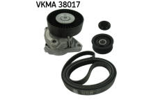 Ozubený klinový remeň - Sada SKF VKMA 38017