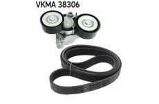 Ozubený klinový remeň - Sada SKF VKMA 38306