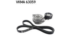 Ozubený klinový remeň - Sada SKF VKMA 63059