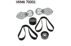 Sada zebrovanych klinovych remenu SKF VKMA 70001