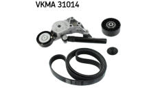 Ozubený klinový remeň - Sada SKF VKMA 31014