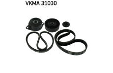 Sada žebrovaných klínových řemenů SKF VKMA 31030