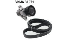 Sada žebrovaných klínových řemenů SKF VKMA 31271