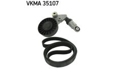 Sada žebrovaných klínových řemenů SKF VKMA 35107