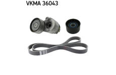 Sada žebrovaných klínových řemenů SKF VKMA 36043