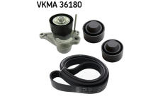 Sada žebrovaných klínových řemenů SKF VKMA 36180