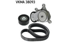 Sada žebrovaných klínových řemenů SKF VKMA 38093