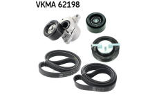 Sada žebrovaných klínových řemenů SKF VKMA 62198