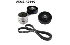 Sada žebrovaných klínových řemenů SKF VKMA 64119