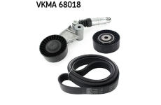 Sada žebrovaných klínových řemenů SKF VKMA 68018