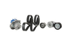 Vodní čerpadlo + sada ozubených / klínových žebrových řemenů SKF VKMC 12012