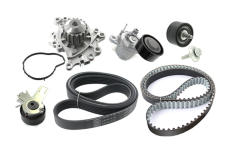 Vodní čerpadlo + sada ozubených / klínových žebrových řemenů SKF VKMC 13001