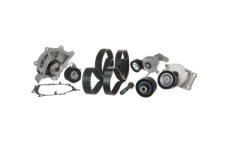 Vodní čerpadlo + sada ozubených / klínových žebrových řemenů SKF VKMC 13006