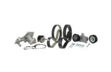 Vodní čerpadlo + sada ozubených / klínových žebrových řemenů SKF VKMC 14002