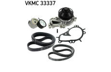 Vodní pumpa + klínový žebrový řemen SKF VKMC 33337