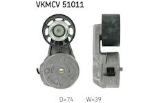 Napínací kladka, žebrovaný klínový řemen SKF VKMCV 51011