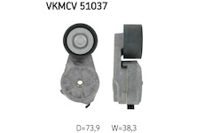 Napínací kladka, žebrovaný klínový řemen SKF VKMCV 51037