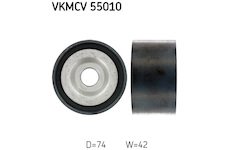 Vratna/vodici kladka, klinovy zebrovy remen SKF VKMCV 55010