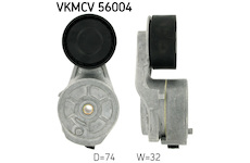 Napínací kladka, žebrovaný klínový řemen SKF VKMCV 56004