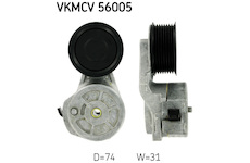 Napínací kladka, žebrovaný klínový řemen SKF VKMCV 56005