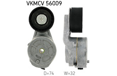 Napínací kladka, žebrovaný klínový řemen SKF VKMCV 56009
