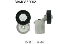 Napínací kladka, žebrovaný klínový řemen SKF VKMCV 52002