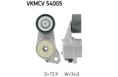 Napínací kladka, žebrovaný klínový řemen SKF VKMCV 54005