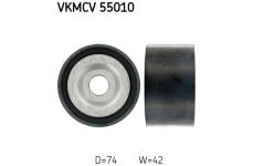 Vratná/vodicí kladka, klínový žebrový řemen SKF VKMCV 55010